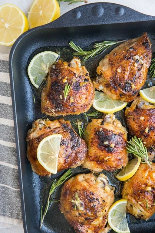 Rosemary Garlic Keto Chicken Legs