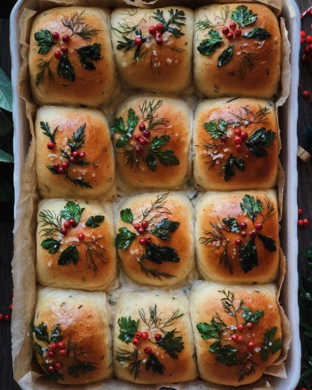 Rosemary Honey Butter Rolls