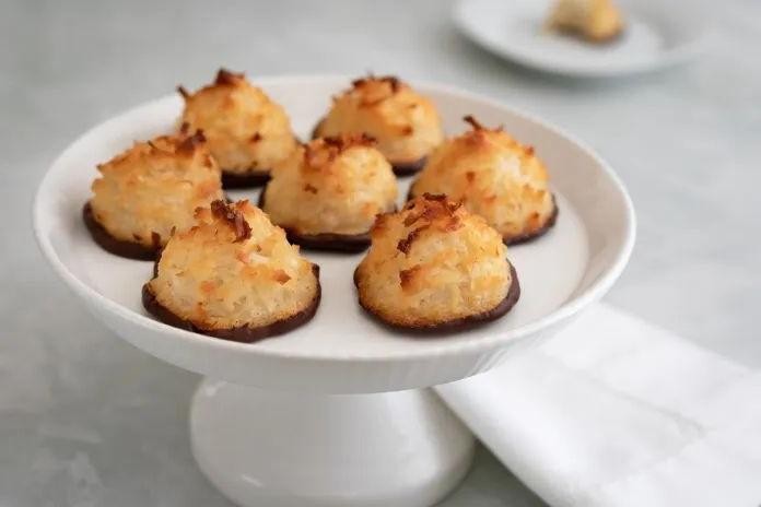 Rum-Infused Coconut Macaroons
