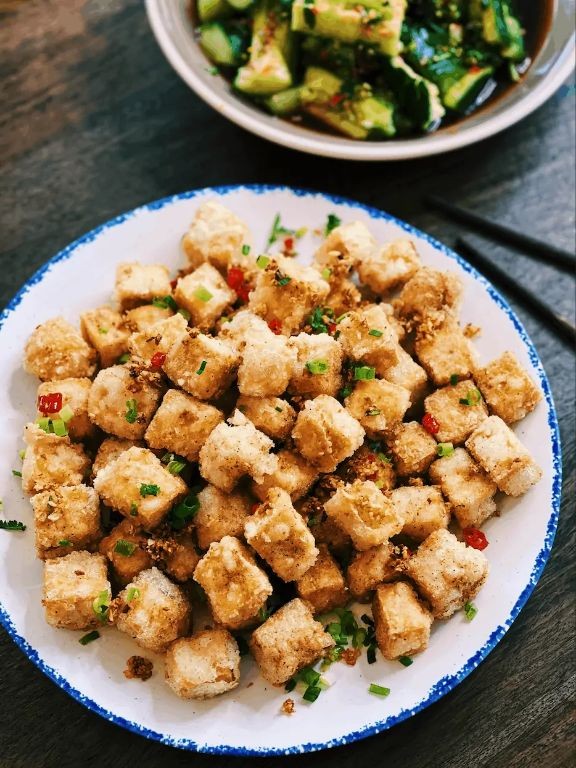 Salt and Pepper Fried Tofu