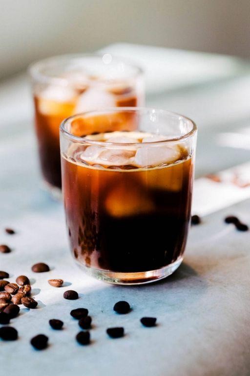 Salted Caramel Caffè Americano