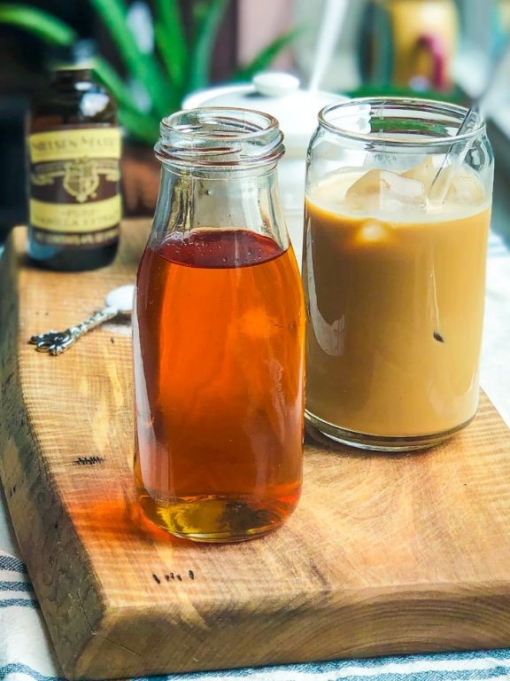 Salted Caramel Coffee Syrup