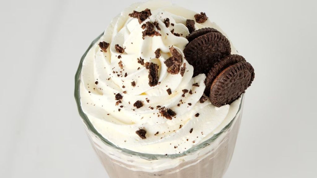 Salted Caramel Cookies and Cream Milkshake