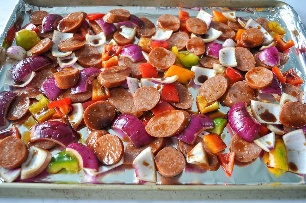 Sausage and Pineapple Teriyaki Stir-Fry