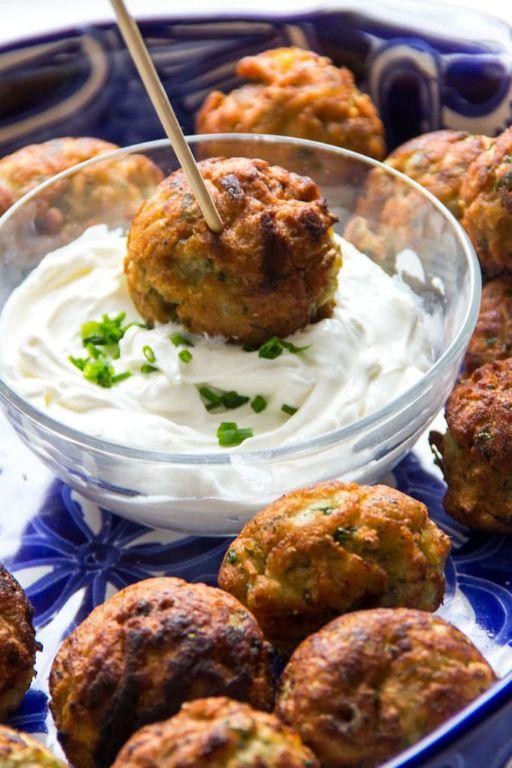 Savory Cheese and Herb Ebelskiver