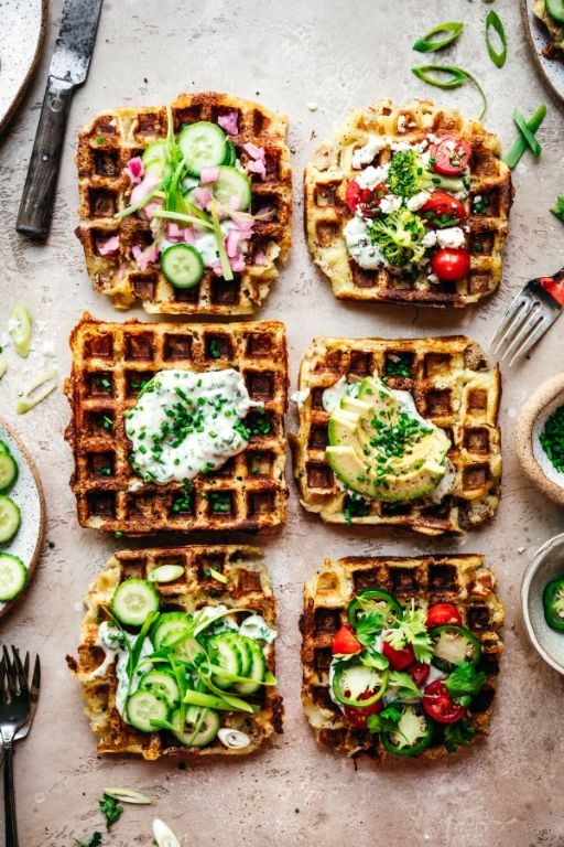 Savory Potato Waffles