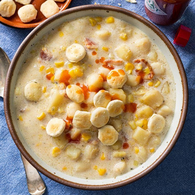 Scallop and Corn Chowder