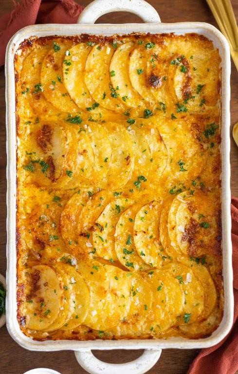 Scalloped Potatoes with Smoked Gouda