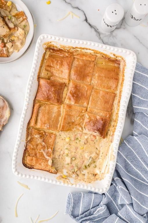 Schar Puff Pastry Chicken Pot Pie
