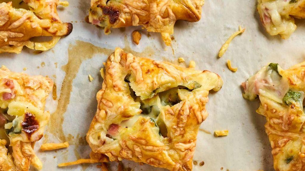 Schar Puff Pastry Ham and Cheese Pockets