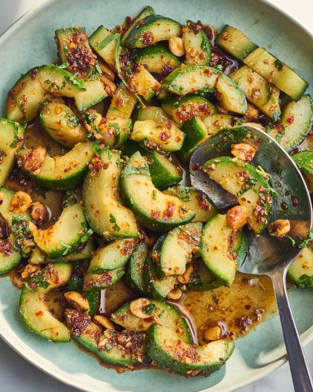 Schezuan Peppercorn Cucumber Salad