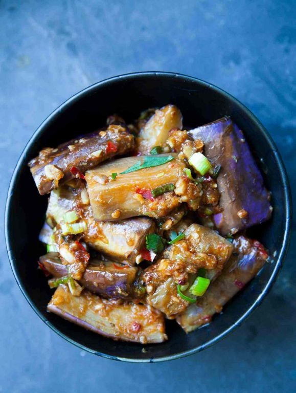 Schezuan Peppercorn Eggplant Curry