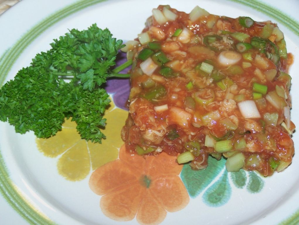 Seafood Aspic with Shrimp and Crab