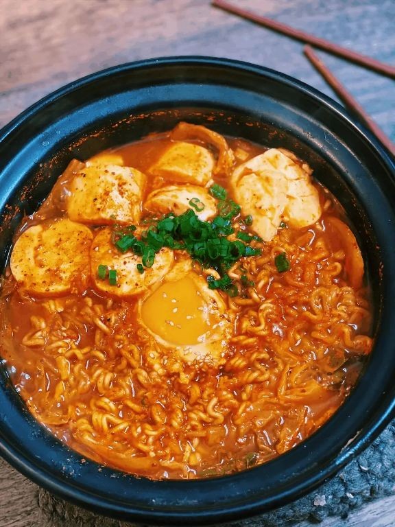 Silken Tofu Noodle Soup
