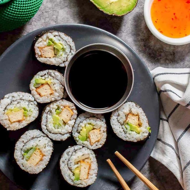 Silken Tofu Sushi Rolls