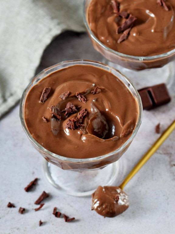 Silky Vegan Milk Chocolate Pudding