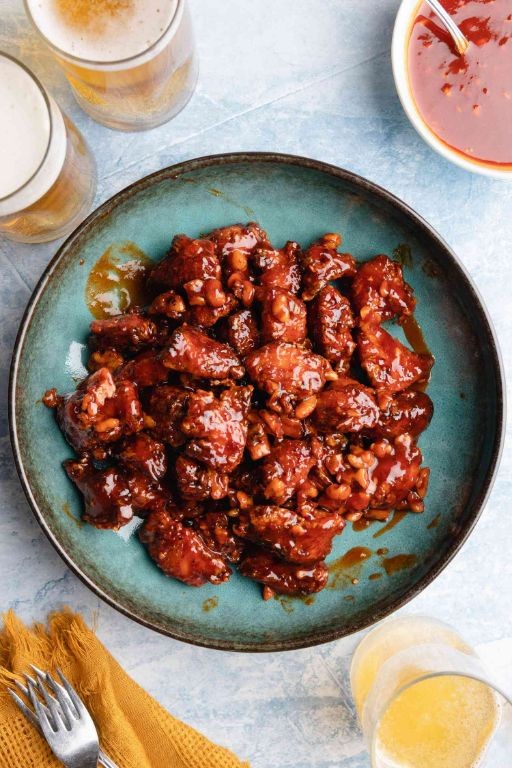 Simple Dakgangjeong (Sweet Crispy Chicken)