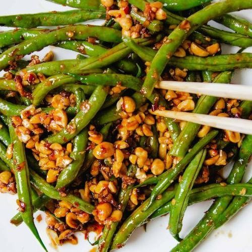 Singaporean Green Bean Sambal