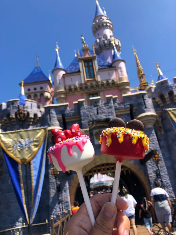 Sleeping Beauty Castle Cake Pops