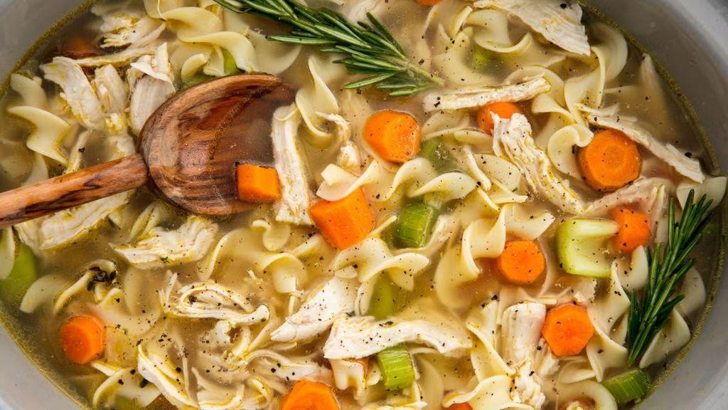 Slow Cooker Chicken Noodle Soup