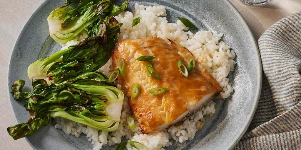 Slow Cooker Miso Glazed Black Cod