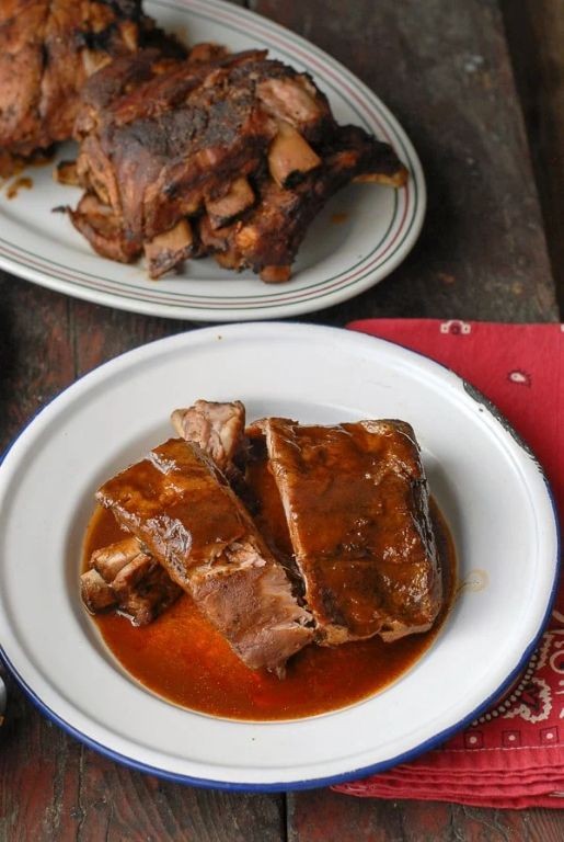 Slow-Cooked Baby Back Ribs with Root Beer