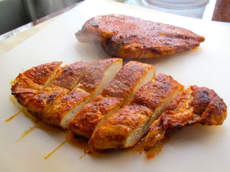 Smoked Paprika Scored Chicken Breast