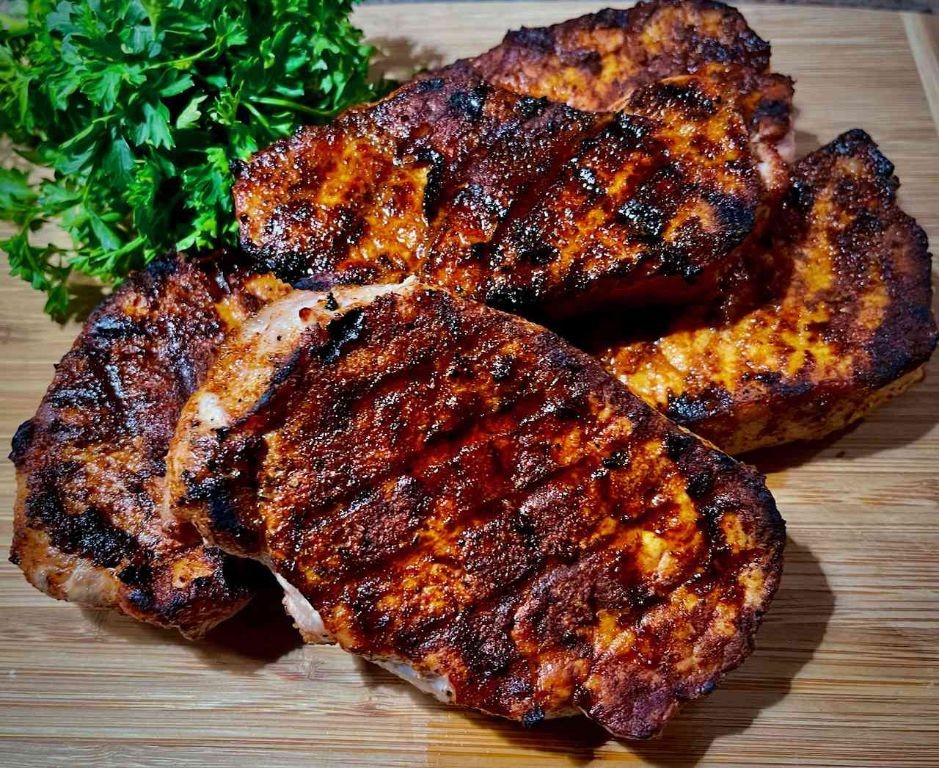 Smoked Paprika and Honey Pork Chops