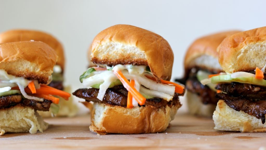 Smoked Pork Belly Sliders