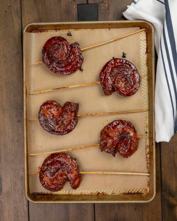 Smoked Pork Belly with Bourbon Glaze