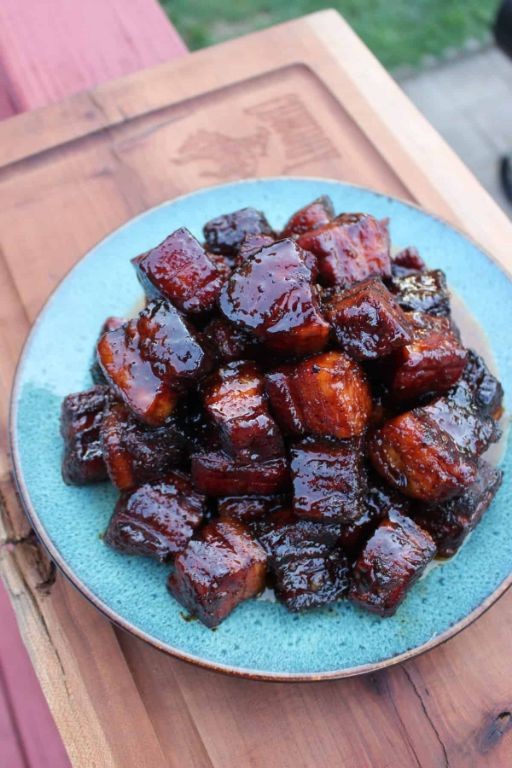 Smoked Pork Belly with Maple Syrup