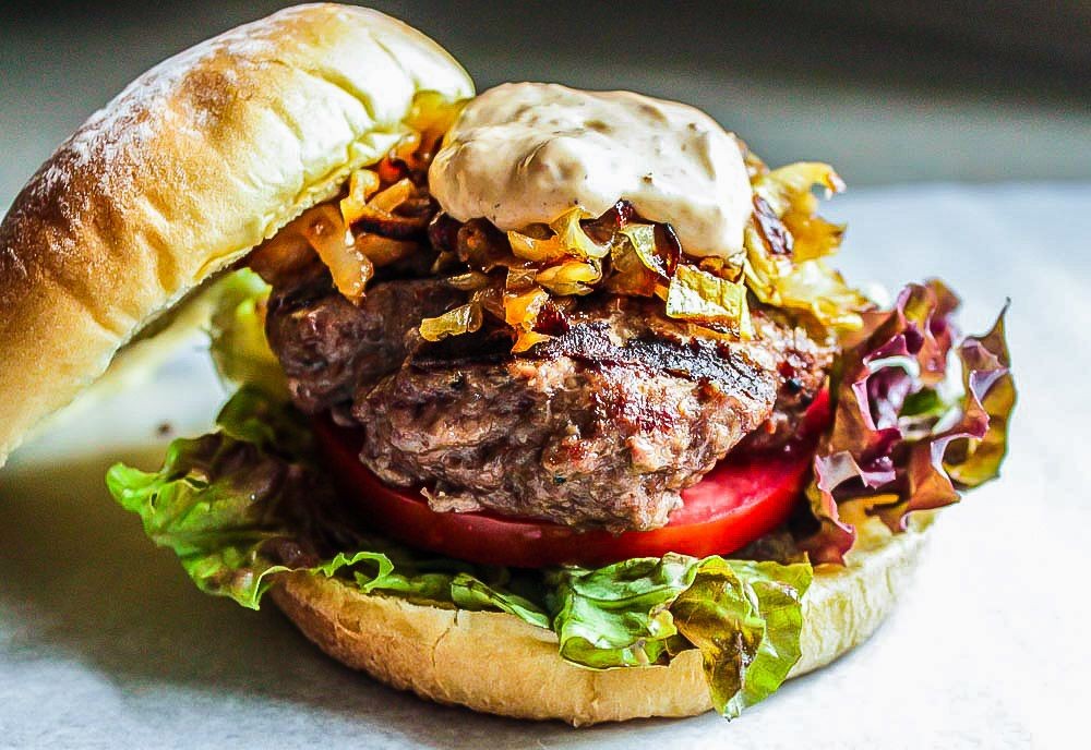 Smoky Chipotle Grilled Beef Burgers