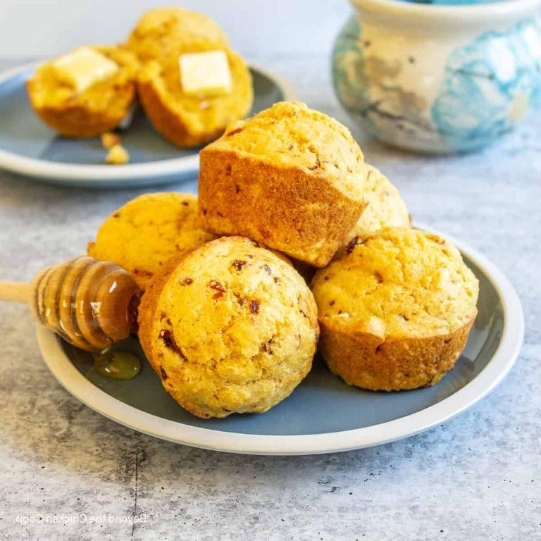 Smoky Chipotle Mini Cornbread Muffins