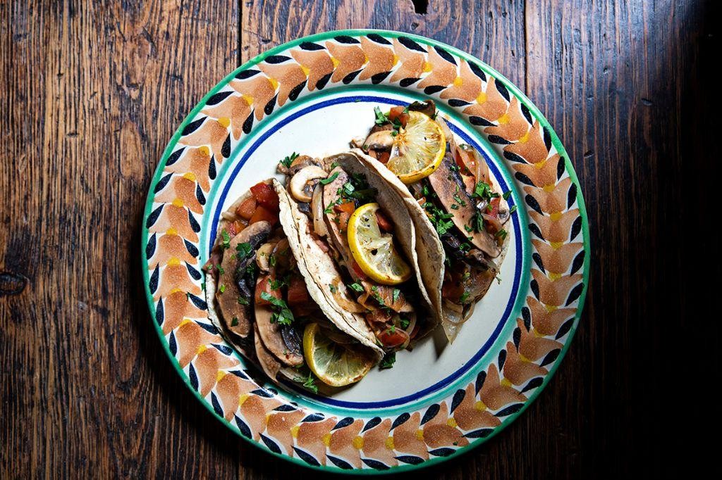 Smoky Mushroom Tinga for Vegetarian Tacos