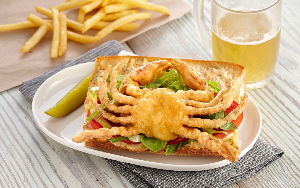 Soft Shell Crab Po