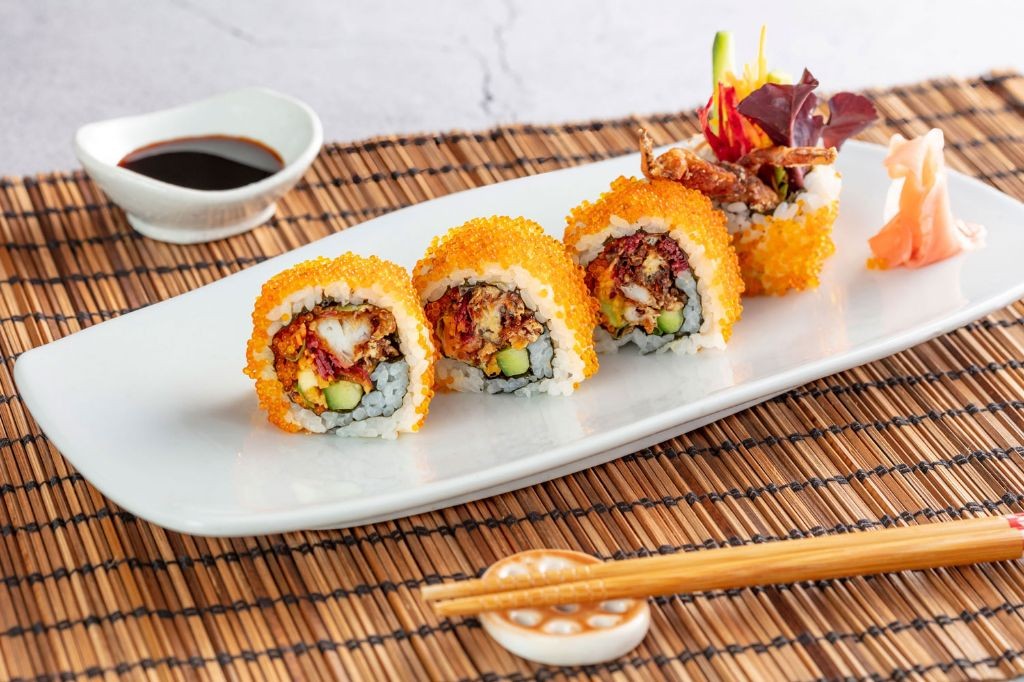 Soft Shell Crab Sushi Rolls