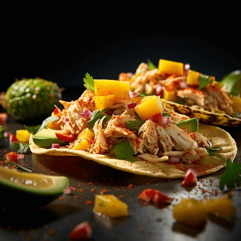 Soft Shell Crab Tacos with Mango Salsa