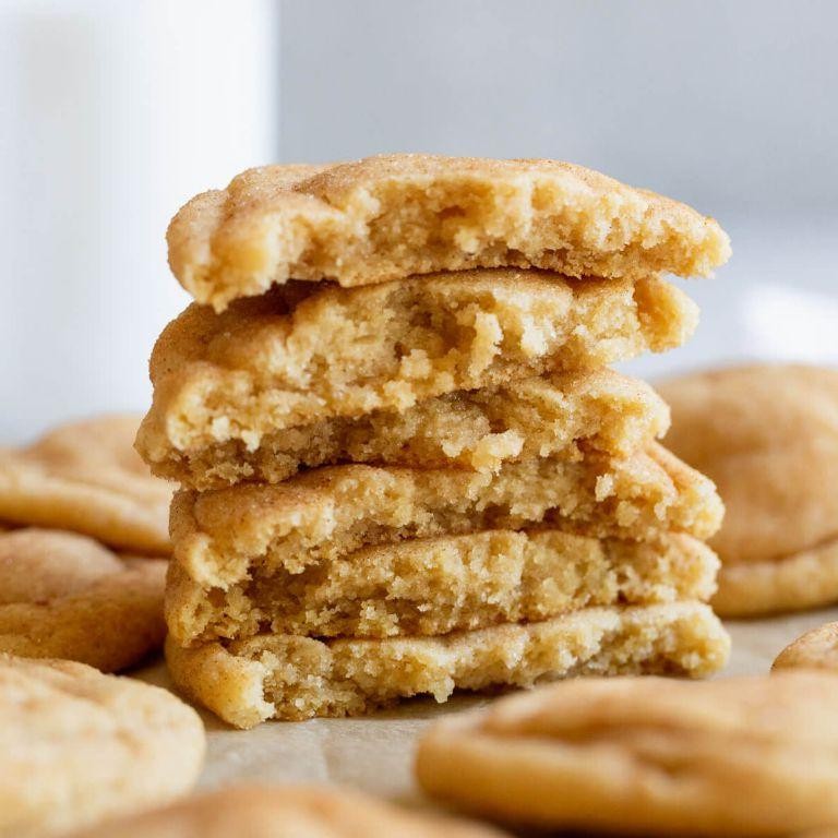 Soft and Chewy Snickerdoodles