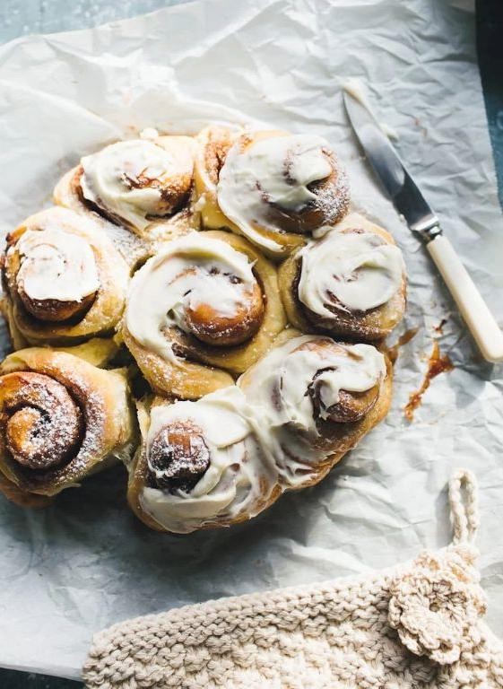 Sourdough Cinnamon Rolls