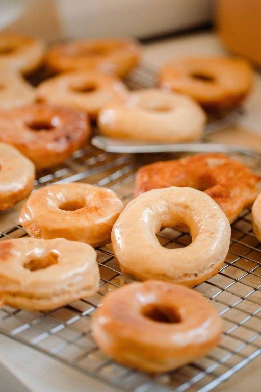 Sourdough Donuts with Glaze