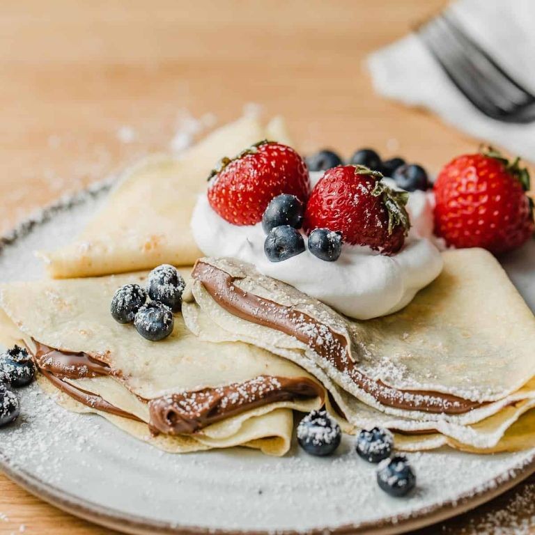 Sourdough Starter Crepes