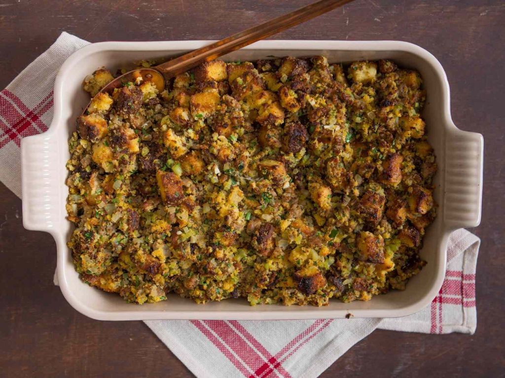 Southern Cornbread Dressing with Sage
