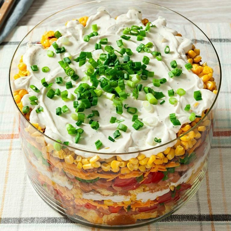 Southern Style Cornbread Salad
