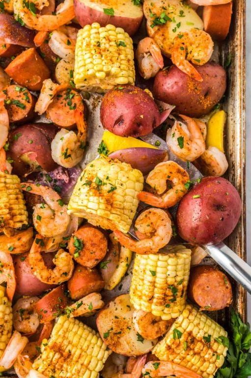 Southern-Style Shrimp Boil with Red Potatoes
