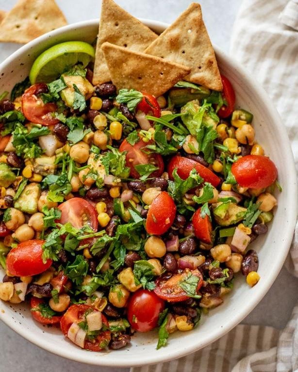 Southwest Black Bean Gluten Free Salad