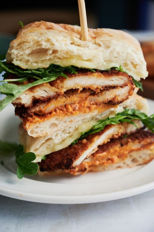 Southwest Style Chicken Cutlet Sandwich