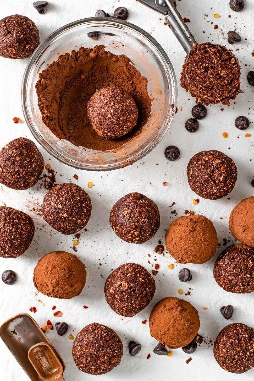 Spiced Chocolate Energy Balls