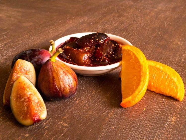 Spiced Fig and Orange Compote