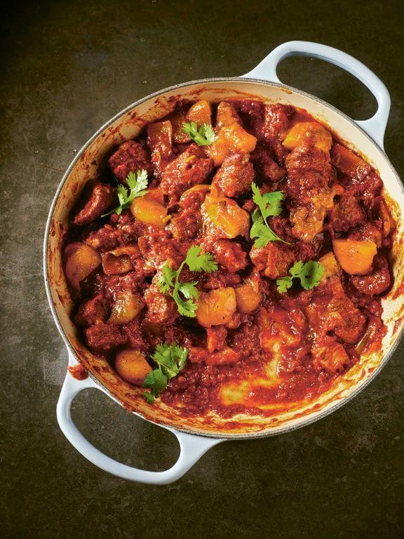 Spiced Moroccan Lamb Tagine with Apricots