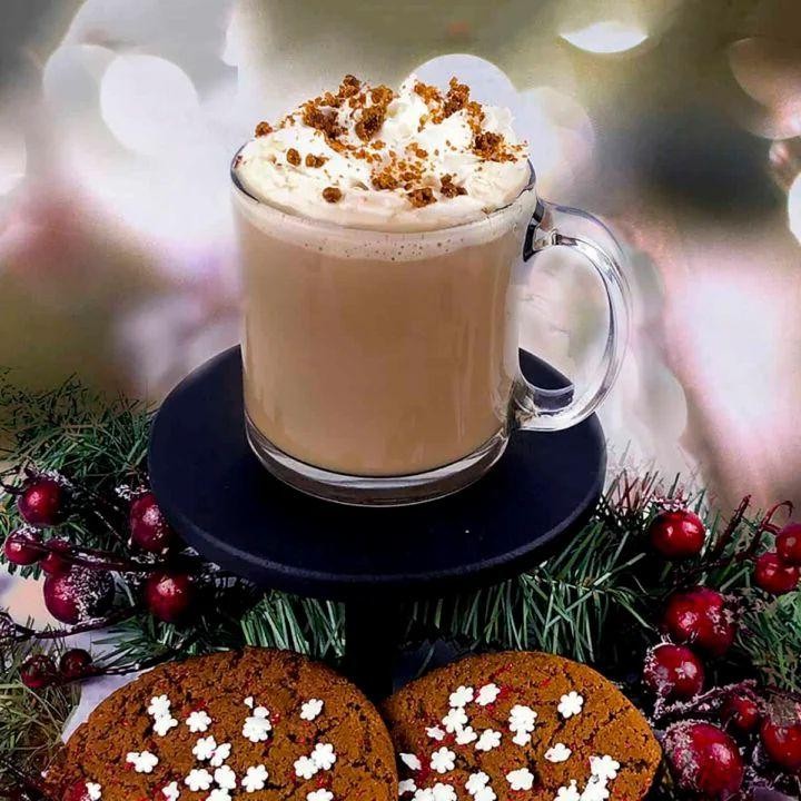 Spiced Rum Hot Chocolate with Meyers Dark Rum